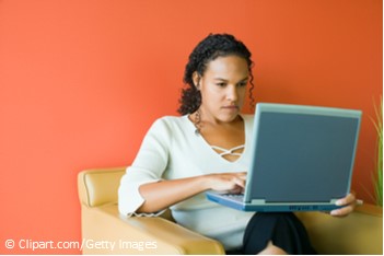 CA-woman laptop